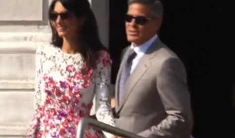 В Венеции Джордж Клуни и Амаль Аламуддин официально стали мужем и женой