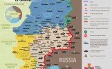 Актуальная карта зоны АТО по состоянию на 27 февраля опубликована на сайте СНБУ