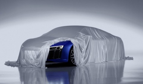 Audi r8 нового поколения приоткрыла занавес
