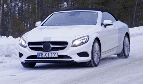 В сети появилось фото нового кабриолета от Mercedes