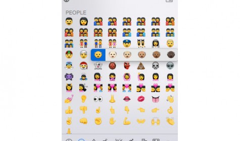 Apple показала Emoji с разными цветами кожи