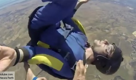 У австралийского парашютиста случился приступ эпилепсии во время прыжка