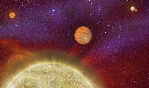 Обнаружена планета в системе из четырех звезд в созвездии Овна