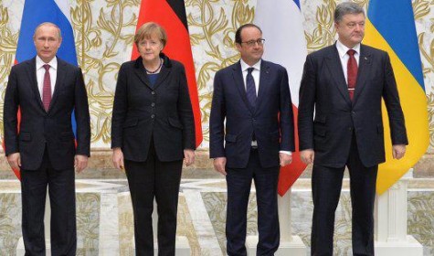Путин, Олланд, Меркель и Порошенко в очередной раз обсудили ситуацию на Донбассе