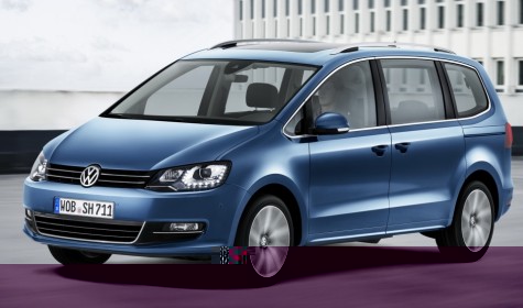Volkswagen Sharan 2015 был рассекречен до официальной премьеры