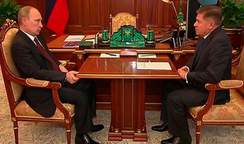 13 марта Владимир Путин провел рабочую встречу с Вячеславом Лебедевым